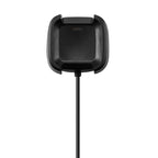 Replacement USB Charger Charging Cable Dock Adapter for Fitbit Versa Smartwatch, Cable Length: 1m