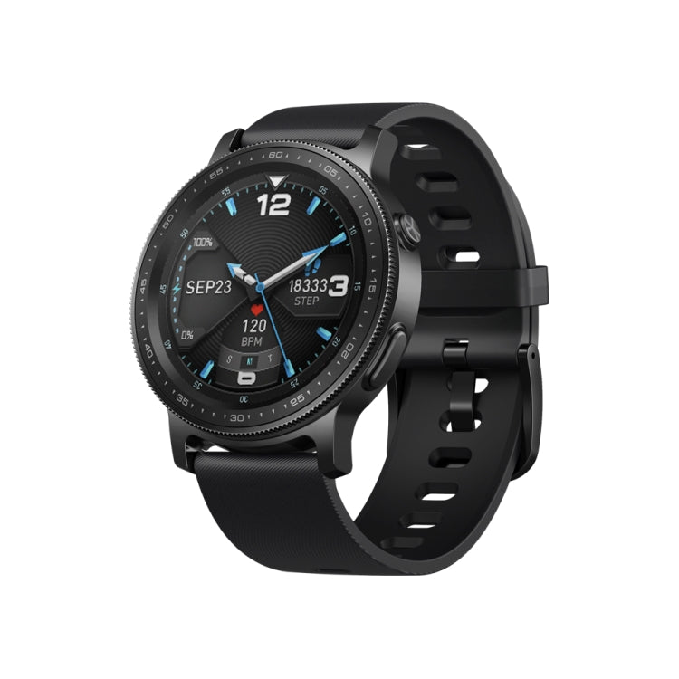 GR2 Smart Watch – 1.28" Screen, IP68 Waterproof, Blood Pressure Monitoring Black