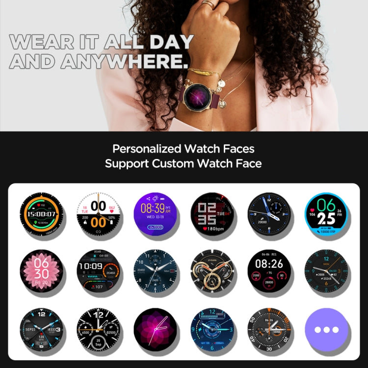 GR2 Smart Watch – 1.28" Screen, IP68 Waterproof, Blood Pressure Monitoring