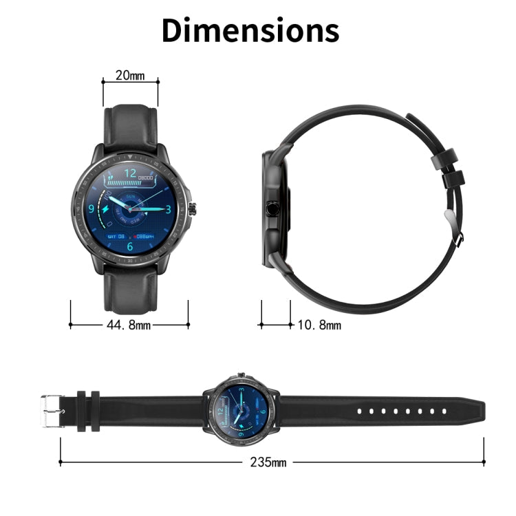 CF19 Smart Watch – 1.3" Screen, IP67 Waterproof, Blood Pressure Monitoring