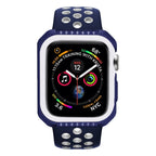 Smart Watch Shockproof Two Color Protective Case For Apple Watch Series 3 / 2 / 1 38mm, For Apple Watch Series 3 / 2 / 1 38mm (Red Black), For Apple Watch Series 3 / 2 / 1 38mm (White Blue), For Apple Watch Series 3 / 2 / 1 38mm (Black Red)            ...