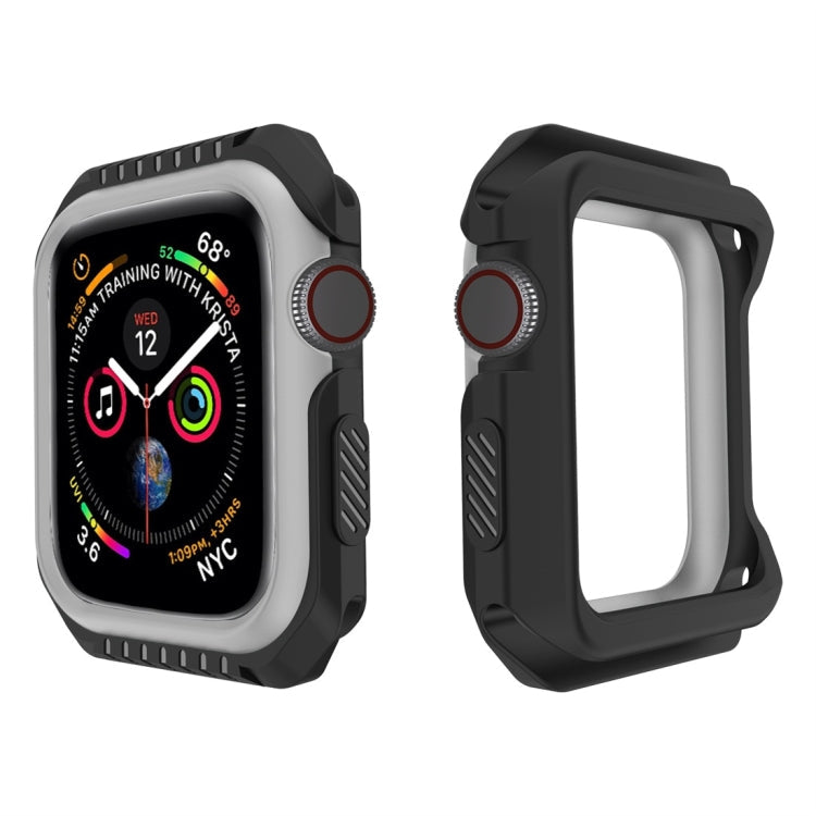 Protective Case – Shockproof For Apple Watch Series 3 2 1 42mm (Black Grey) Black Grey