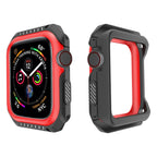 Smart Watch Shockproof Two Color Protective Case For Apple Watch Series 3 / 2 / 1 42mm, For Apple Watch Series 3 / 2 / 1 42mm (Black Red), For Apple Watch Series 3 / 2 / 1 42mm (Black Yellow), For Apple Watch Series 3 / 2 / 1 42mm (Pink Blue)... For Apple Watch Series 3 2 1 42mm (Black Red) Black Red