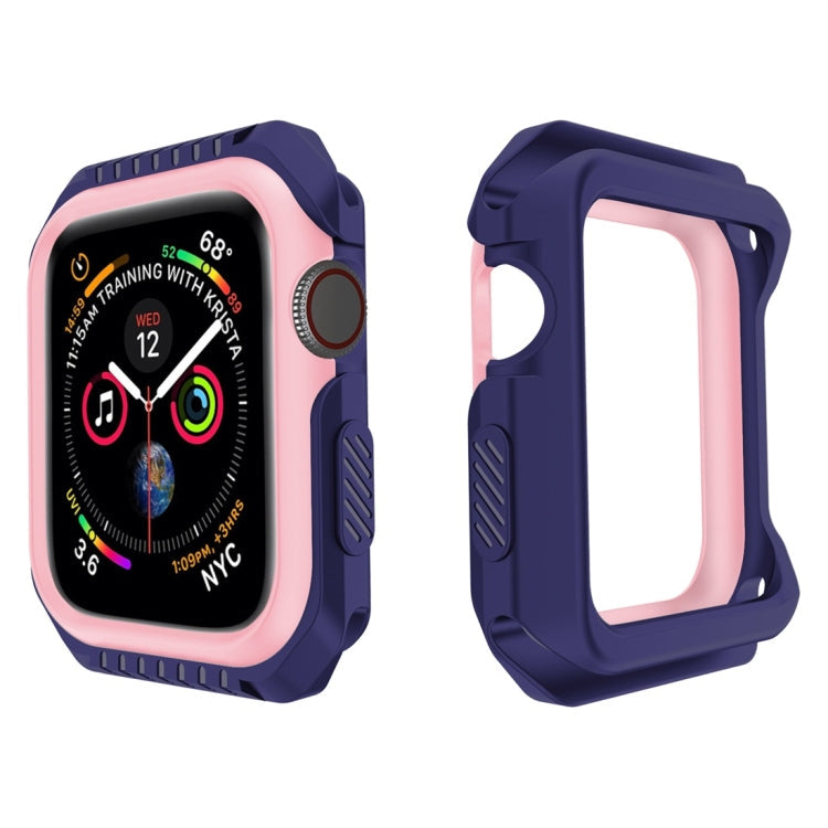 Protective Case – Shockproof For Apple Watch Series 3 2 1 42mm (Pink Blue) Pink Blue
