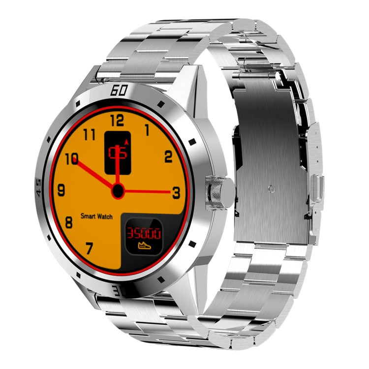 N6 Smart Watch 1.3 inch TFT Screen MTK2502C Bluetooth4.0, Stainless Steel Watch Band, Support Heart Rate Monitor & Pedometer & Sleep Monitor & Sedentary Reminder, Stainless Steel Watch Strap/Black, Stainless Steel Watch Strap/Silver Stainless Steel Watch Strap Silver Silver