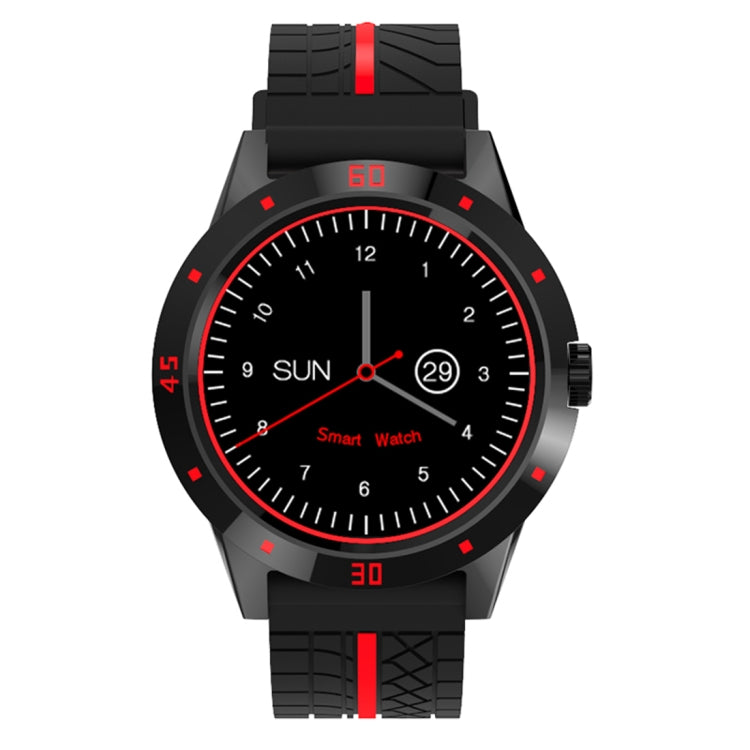 N6 Smart Watch 1.3 inch TFT Screen MTK2502C Bluetooth4.0, Silicone Watch Band, Support Heart Rate Monitor & Pedometer & Sleep Monitor & Sedentary Reminder, Silicone Watch Strap/Red, Silicone Watch Strap/Yellow Silicone Watch Strap Red Red