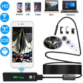 YPC110 8mm 2.0MP HD Camera WiFi Endoscope Snake Tube Inspection Camera with 8 LED, Waterproof IP68, Lens Diameter: 8mm, Length: 2m, Hard Line, 2m Hard Line 2m Hard Line