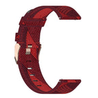 20mm Stripe Weave Nylon Wrist Strap Watch Band for Huami Amazfit GTR 42mm / GTS / BIP / BIP Lite