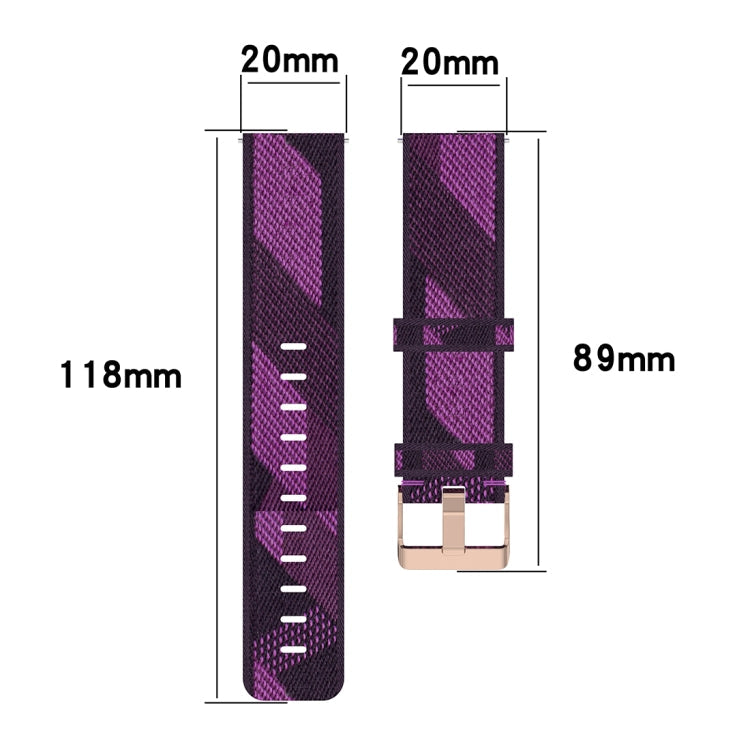 Watch Band – Braided Nylon (20mm)