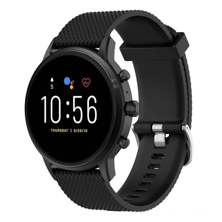 Watch Band – Silicone (22mm) #6 Black