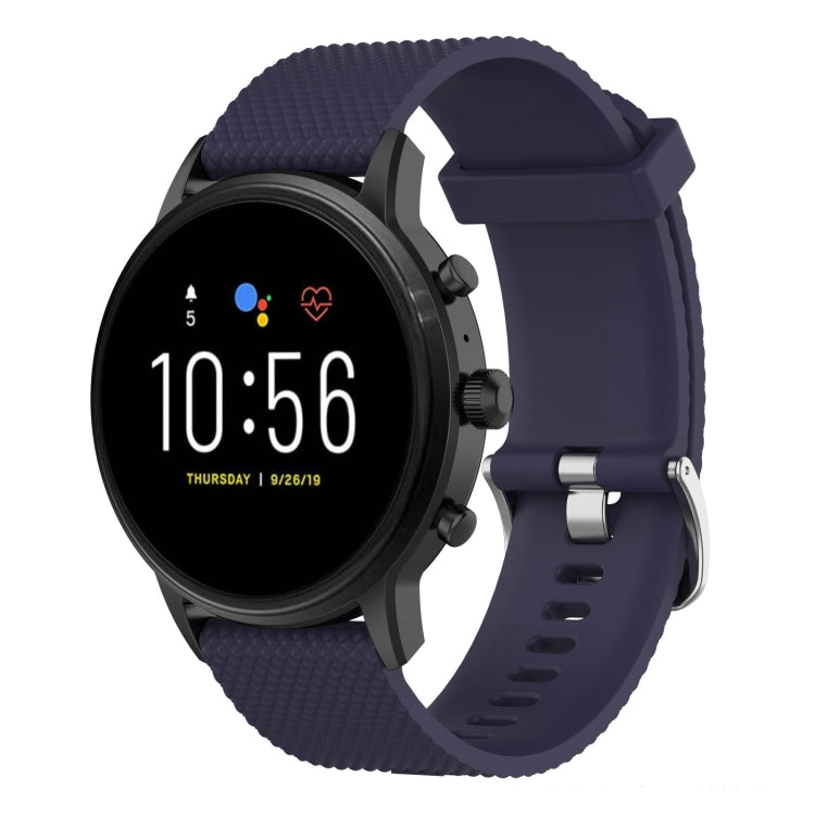 Watch Band – Silicone (22mm) #6 Dark Blue