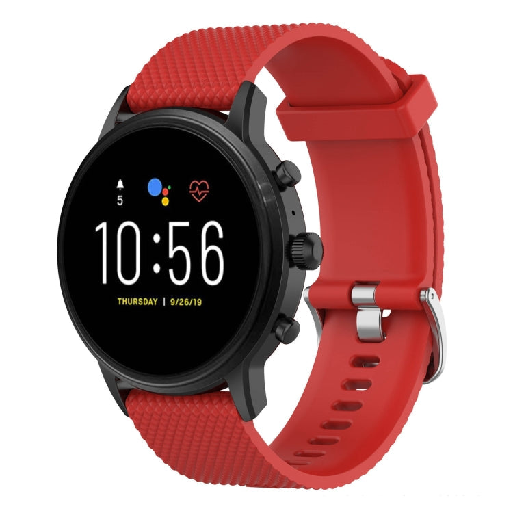 Watch Band – Silicone (22mm) #6 Red