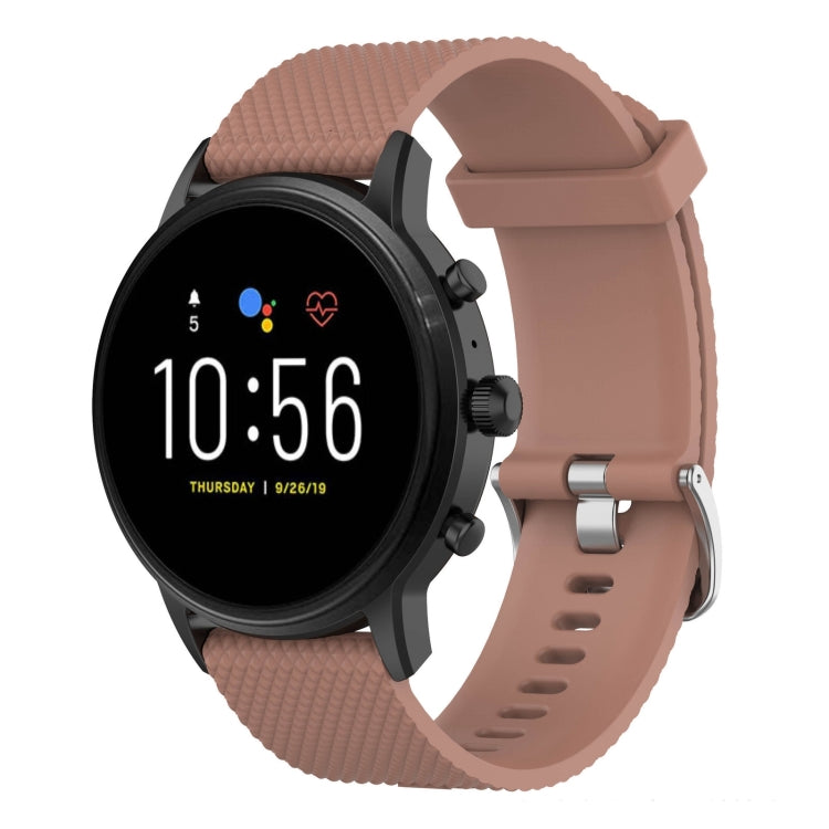 Watch Band – Silicone (22mm) #6 Brown