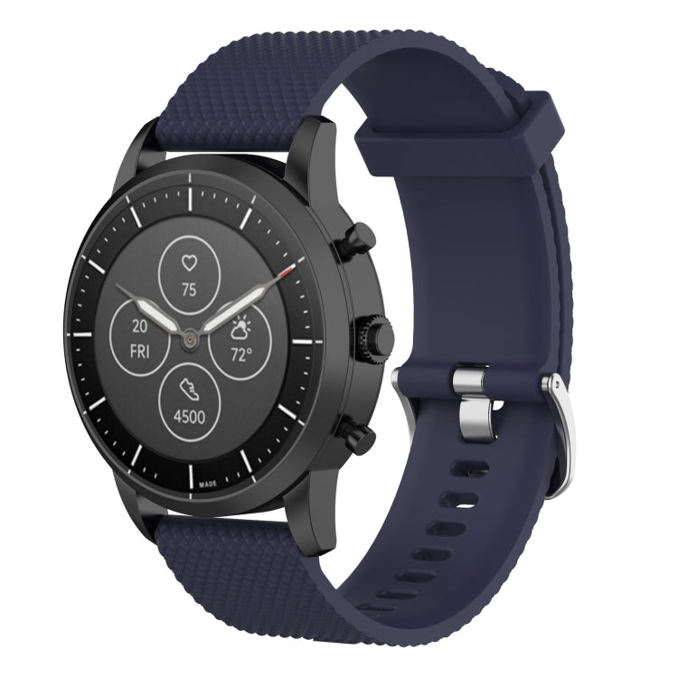 Watch Band – Silicone (22mm) #8 Dark Blue