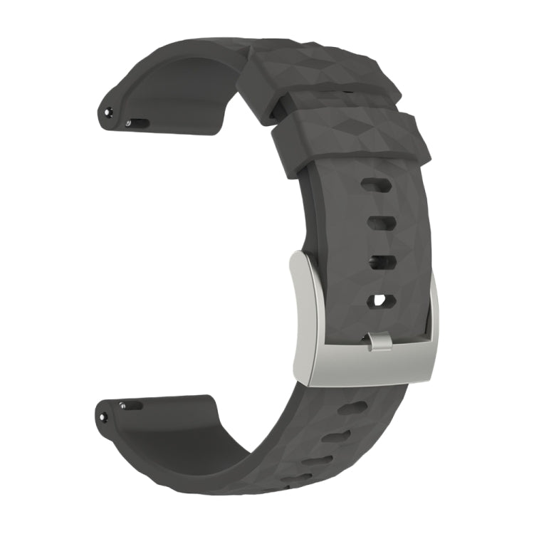 Silicone Watch Band for SUUNTO Sport Baro – Durable Build, Easy to Use Grey