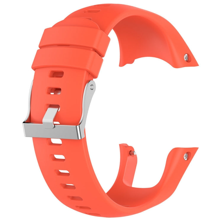 Silicone Watch Band for SUUNTO Trainer Wrist HR Orange