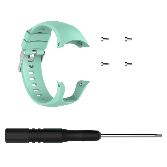 Silicone Watch Band for SUUNTO Trainer Wrist HR