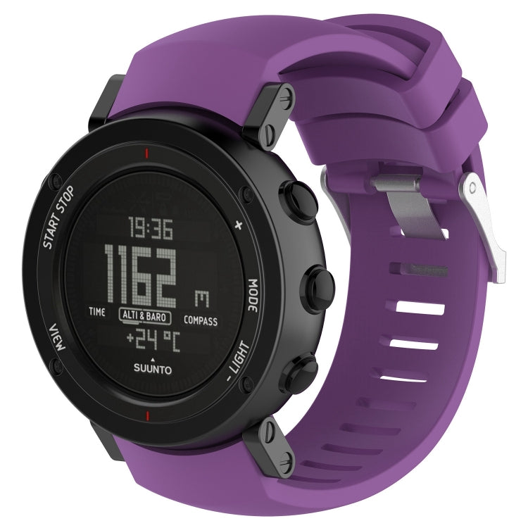 Watch Band – Silicone (Black) #3 Purple