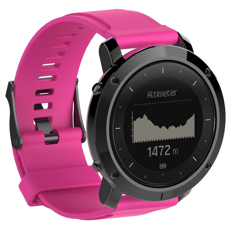 Watch Band – Silicone (SUUNTO Traverse) Rose Red