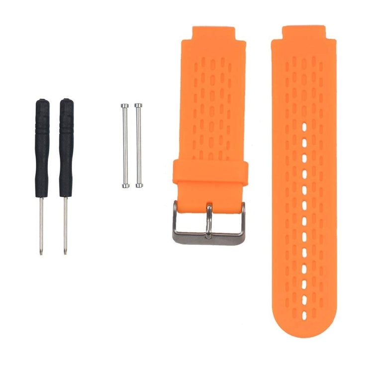 Silicone Sport Watch Band for Garmin Approach S2 / S4 – Durable Build, Easy to Use Orange