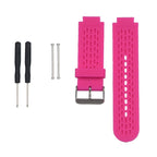 Silicone Sport Watch Band for Garmin Approach S2 / S4 Rose Red