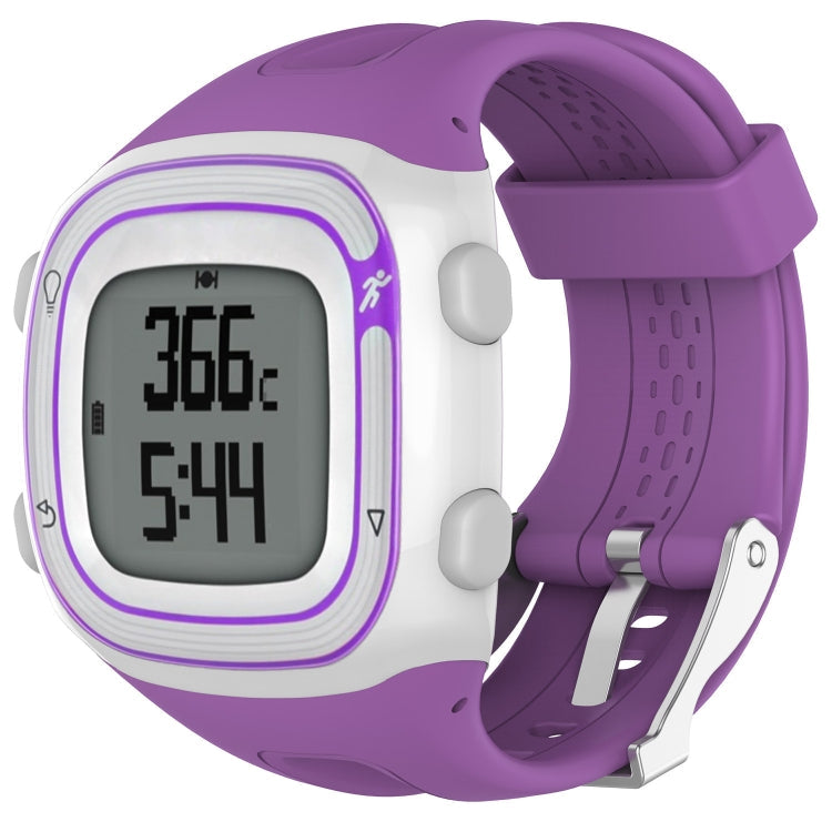Watch Band – Silicone (Garmin Forerunner 10) #2 Male Style Purple