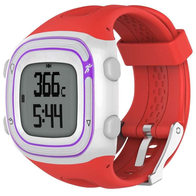 Watch Band – Silicone (Garmin Forerunner 10) #2 Male Style Red