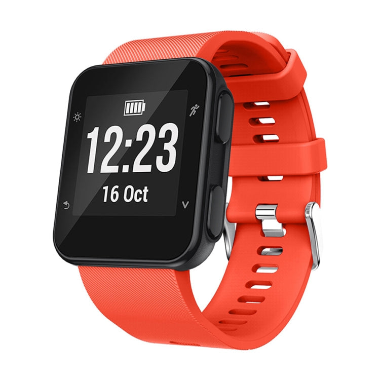 Watch Band – Silicone (Garmin Forerunner 35) #2 For Garmin Forerunner 35 Orange