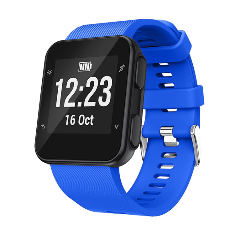Watch Band – Silicone (Garmin Forerunner 35) #2 For Garmin Forerunner 35 Blue