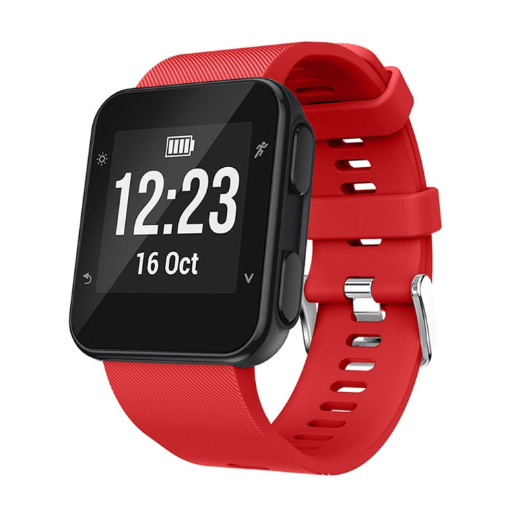 Watch Band – Silicone (Garmin Forerunner 35) #2 For Garmin Forerunner 35 Red
