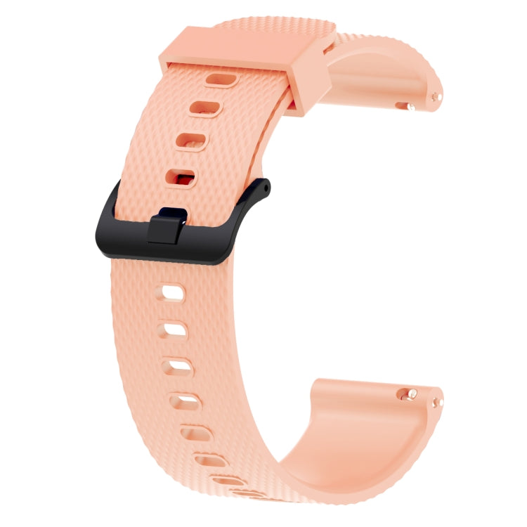 Silicone Sport Watch Band for Garmin Vivoactive 3 20mm Pink