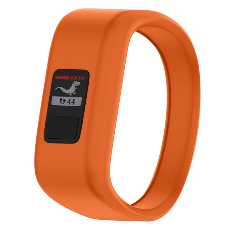 Silicone Sport Watch Band for Garmin Vivofit JR, Size: Small – Durable Build, Easy to Use Orange