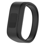 Silicone Sport Watch Band for Garmin Vivofit JR, Size: Large Black