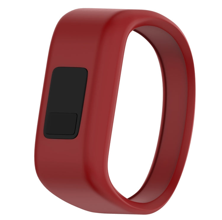 Silicone Sport Watch Band for Garmin Vivofit JR, Size: Large – Durable Build, Easy to Use Red