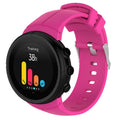 Silicone Watch Band for SUUNTO Spartan Ultra Rose Red