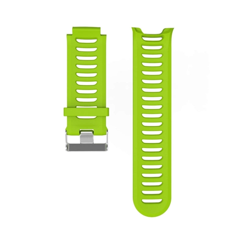Solid Color Silicone Watch Band for Garmin Forerunner 910XT