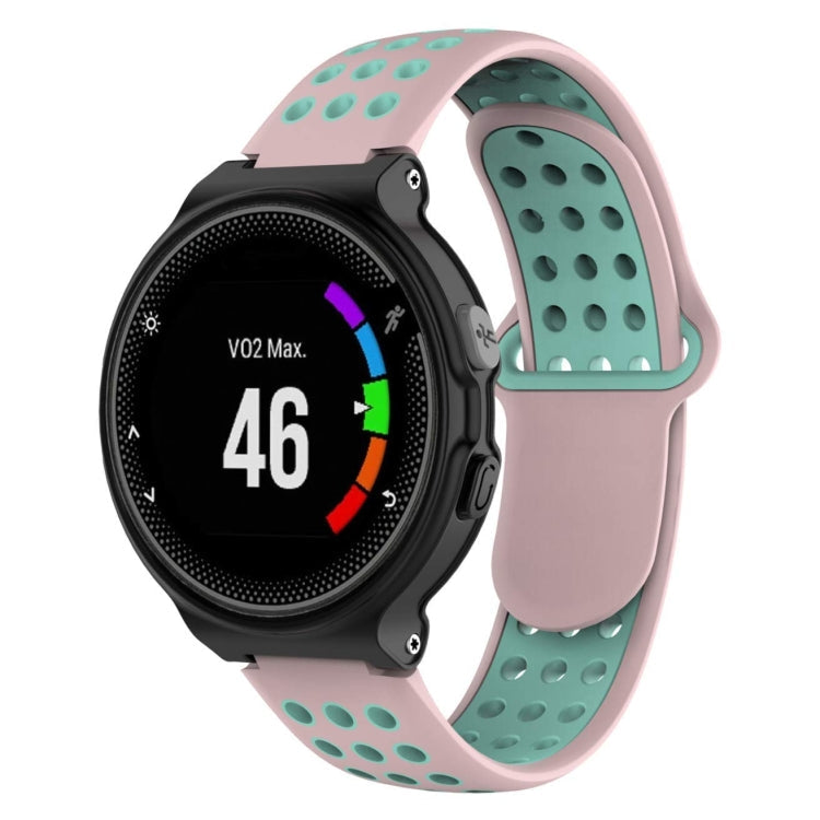 Watch Band – Silicone (Garmin Forerunner 220) Mint Green + Light Pink