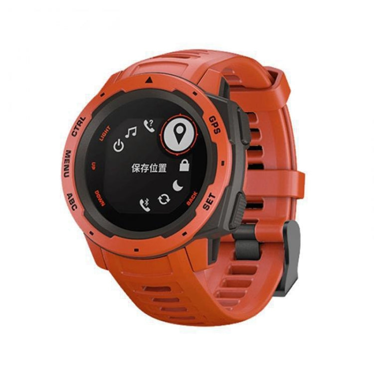 Watch Band – Silicone (22mm) #7 Coral Red