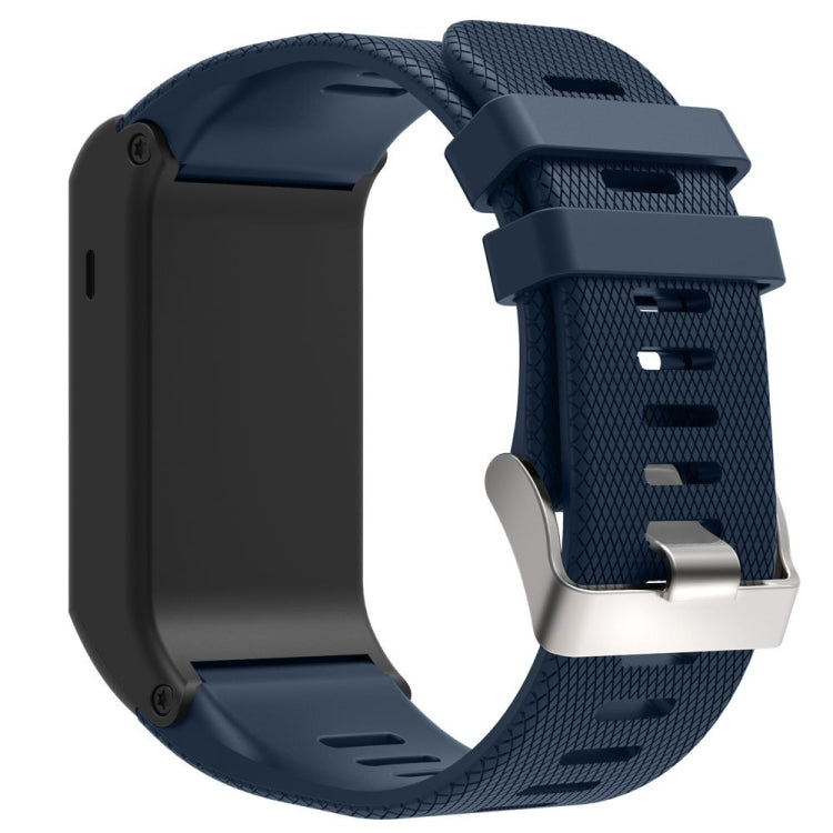 Silicone Sport Watch Band for Garmin Vivoactive HR Dark Blue