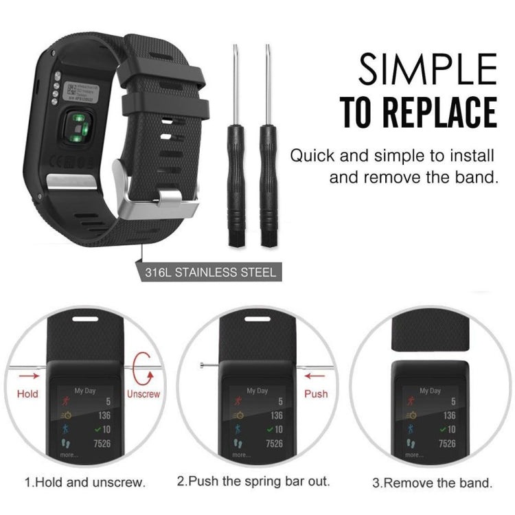 Watch Band – Silicone (Garmin Vivoactive HR)