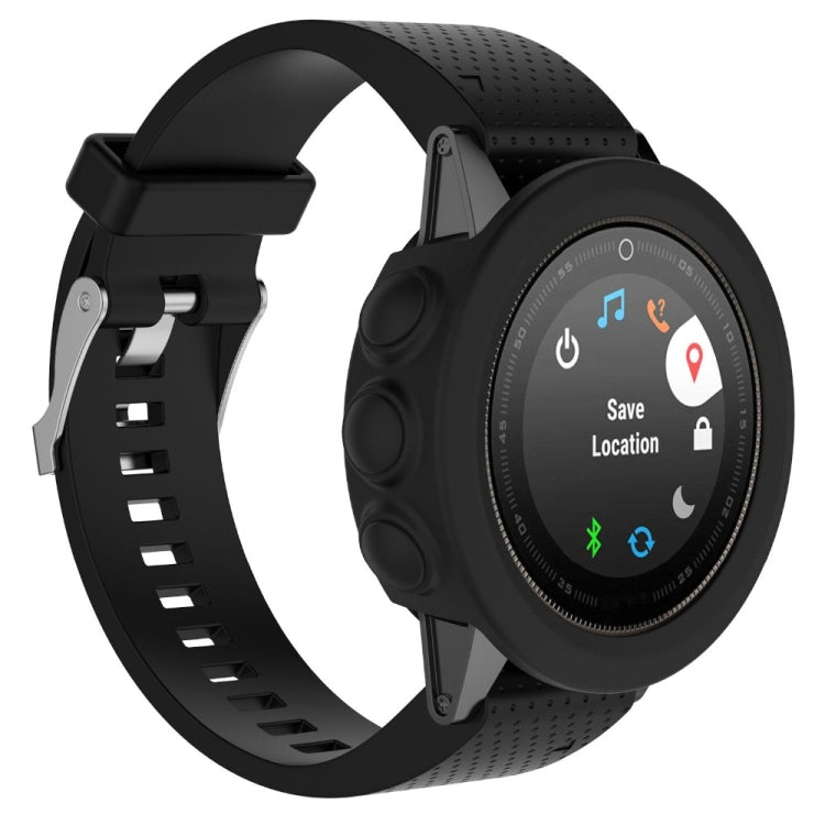 Protective Case – Silicone (Garmin Fenix 5) For Garmin Fenix 5 Black