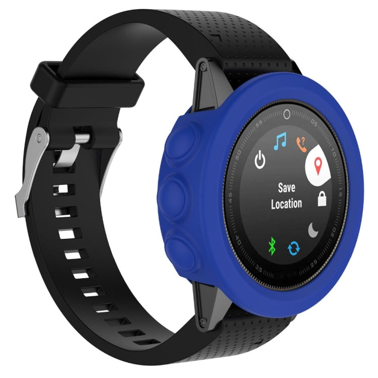 Protective Case – Silicone (Garmin Fenix 5) For Garmin Fenix 5 Blue