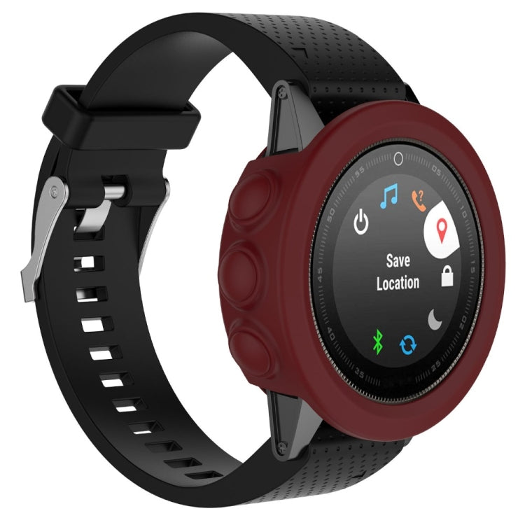Protective Case – Silicone (Garmin Fenix 5) For Garmin Fenix 5 Red