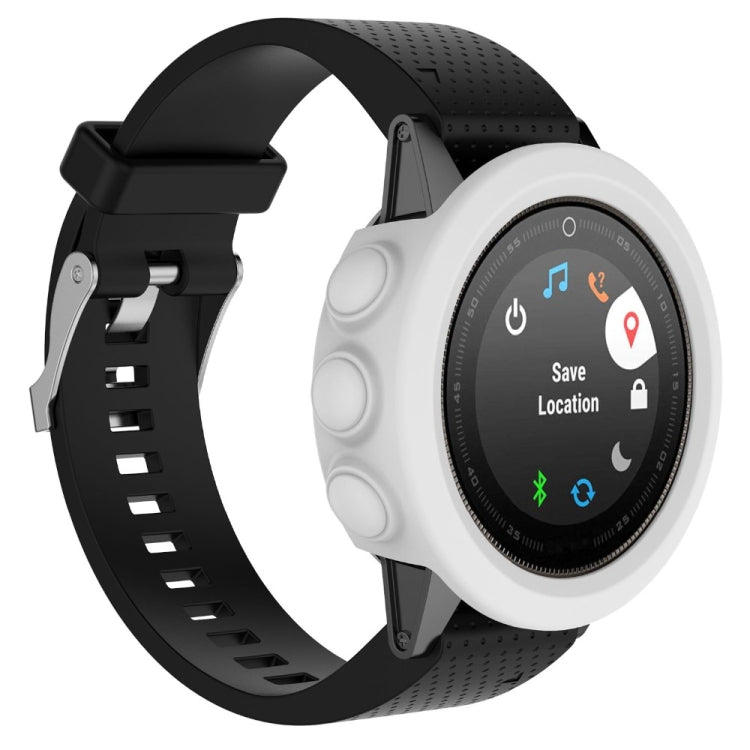 Protective Case – Silicone (Garmin Fenix 5) For Garmin Fenix 5 White