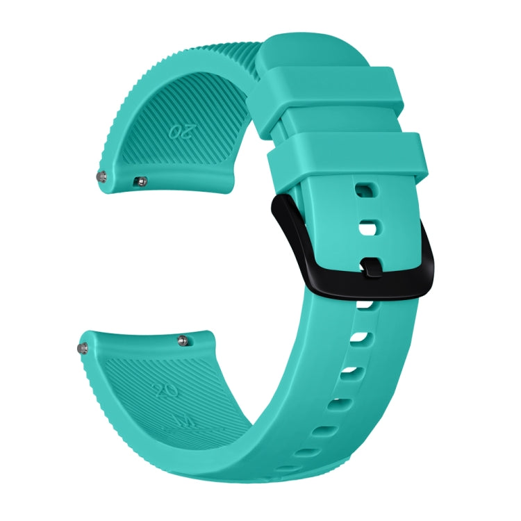 Crazy Horse Texture Silicone Watch Band for Huami Amazfit Bip Lite Version 20mm Mint Green