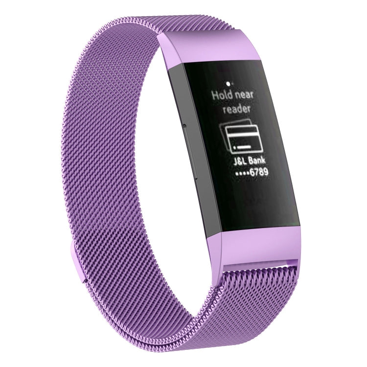 Watch Band – Stainless Steel (Size:Small) Light Purple