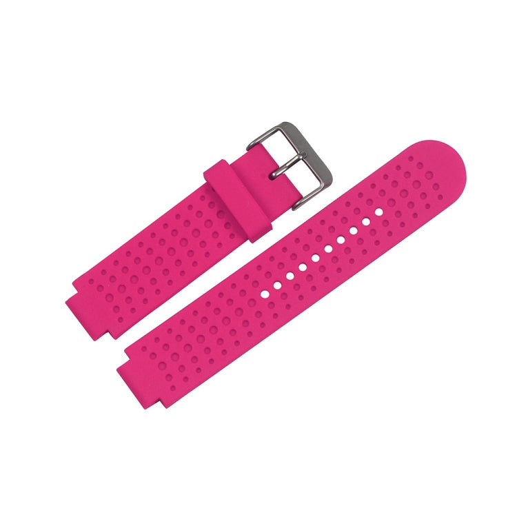 Male Adjustable Watch Band for Garmin Forerunner 25 Rose Red