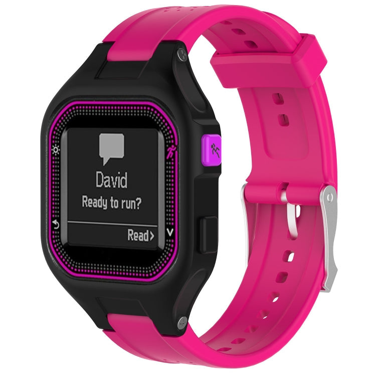 Female Adjustable Watch Band for Garmin Forerunner 25 Rose Red