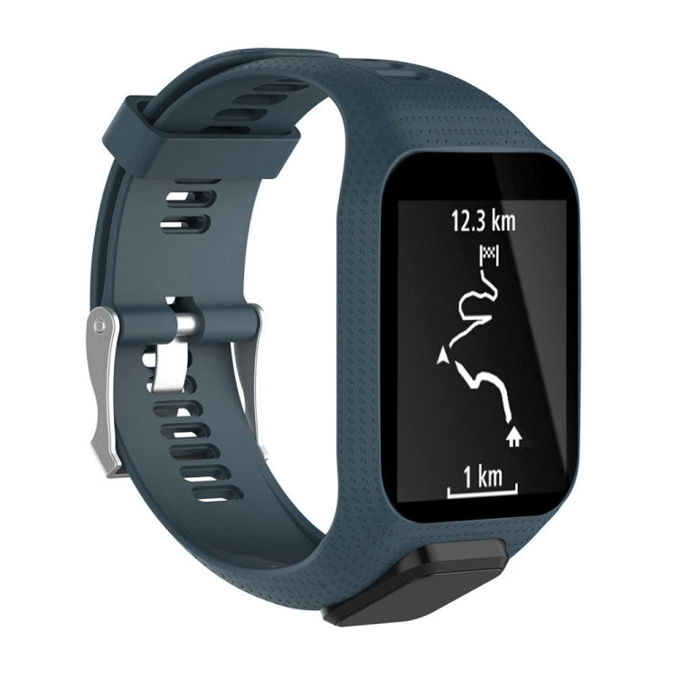 Watch Band – Silicone (Tomtom Runner 2) Navy Blue
