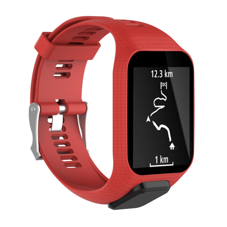 Watch Band – Silicone (Tomtom Runner 2) Red